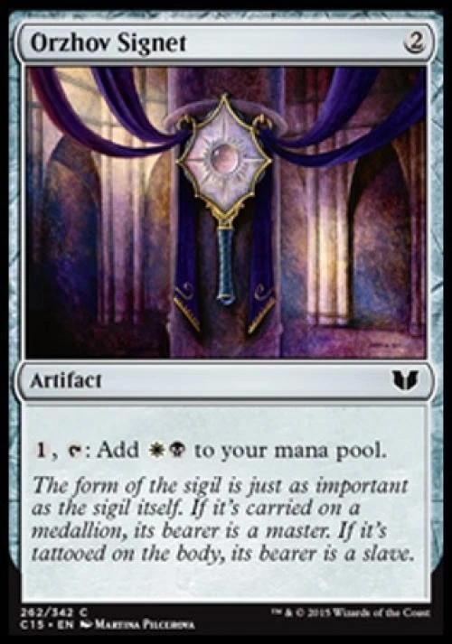 Orzhov Signet - Light Play MTG Commander 2015 - Image 1 of 1