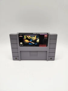 Championship Pool Super Nintendo Entertainment System 1993 Mint Retr Tested SNES - Picture 1 of 8
