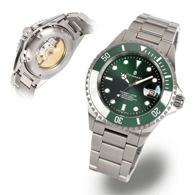 Steinhart Ocean 1 Green Ceramic 42mm Swiss Automatic Diver Watch / Green Dial - Image 1 of 4