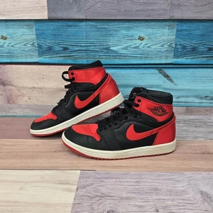 Mike Air Jordan 1 Retro OG Womens Size 9 2023 High Satin BredFD4810-061 No Box - Picture 1 of 16