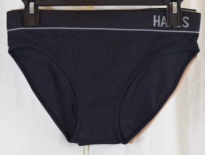 Hanes 3 Pack Women Original Seamless Stretch Rib Panties Multicolor Size Large - Image 1 of 4