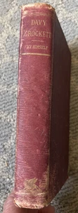 VTG Life Of Davy Crockett by Himself American Publishers Corp. HC - Picture 1 of 14