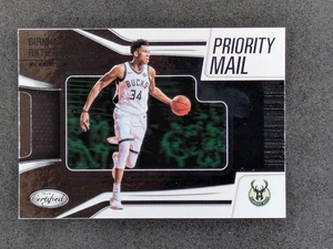 2018-19 Panini Certified #PM-2 Giannis Antetokounmpo Priority Mail SP Bucks Card - Picture 1 of 2