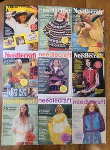VTG Lot Of 9 Good Housekeeping Needlecraft Magazine Fall Winter 1970s Fashion - Picture 1 of 5