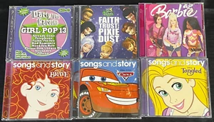 6 Kid CD Lot Songs And Story (3) Barbie Mix, Girl Pop 13, Faith Trust:Pixie Dust - Bild 1 von 8