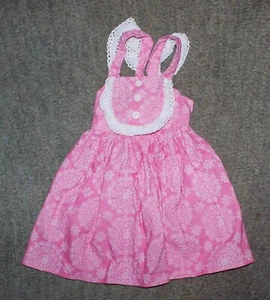 Ricrac & Ruffles Girls Sleeveless Dress - Size 2T - EUC - Picture 1 of 4