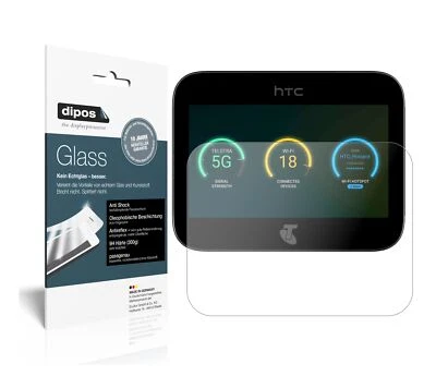 2x Screen Protector for HTC 5G Hub matte Flexible Glass 9H dipos - Image 1 of 4