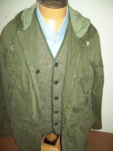 Jack Spade 3 in 1 Bolton Anorak & Wool Blend Down Vest NWT XL $895 Olive Green - Picture 1 of 12