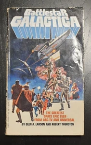 Battlestar Galactica by Glen A. Larson (paperback, 1978) US First Edition - Picture 1 of 10