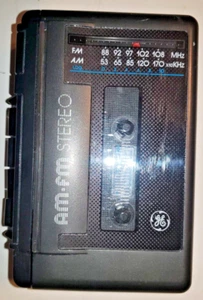 Vintage GE Radio & Cassette Player Model 3-5473B Tested Working Read Description - Picture 1 of 11