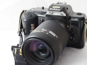 Nikon N4004 Film Camera w/ AF Nikkor 70-210 f/4-5.6 D Lens - Picture 1 of 7