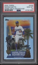 MOOKIE BETTS PSA 10 2022 TOPPS #HA8 HOME FIELD ADVANTAGE DODGERS SP 1682