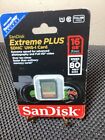 New SanDisk Extreme, UHS-I SDHC Memory Card, 16GB (SDSDXNE-016G-GNCIN)