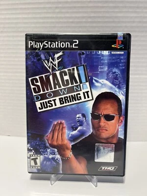 WWF Smackdown Just Bring It PS2 CIB W/ Manual - Tested - PlayStation 2 - Image 1 of 3
