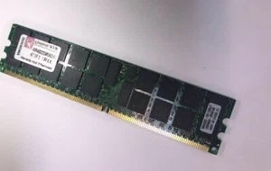 Kingston 2GB 240PDDR2 ECC Registered DDR2 400 Server Memory KVR400D2D4R3K2/4G - Picture 1 of 1