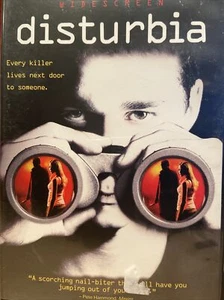 Disturbia (DVD, 2007, Widescreen: Sensormatic) Shia LaBeouf, Carrie Ann Moss. - Picture 1 of 3
