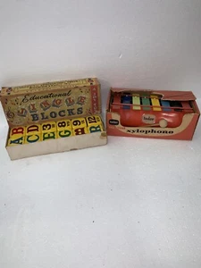Vintage Jingle Blocks and Tudor Xylophone - Picture 1 of 15