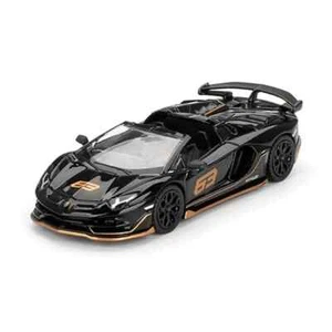 Mini GT 1:64 Lamborghini Aventador SVJ 63 Roadster Nero Aldebaran - Imagen 1 de 3