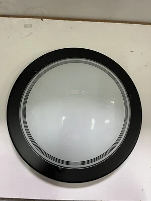 Plafoniera da soffitto in vetro moderna da bagno ingresso corridoio lavanderia - Immagine 1 di 3