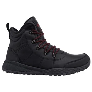 Columbia Fairbanks Rover II Mens Waterproof Leather Boots, Black, Pick Size - Picture 1 of 11