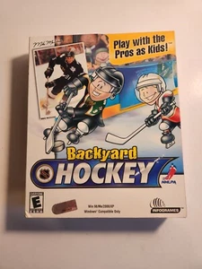 Backyard Hockey (PC, 2002) New and Sealed in Big Box Mike Modano Version - Picture 1 of 5