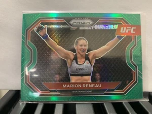2021 Panini Prizm UFC Marion Reneau Green Prizm #133 - Foto 1 di 2