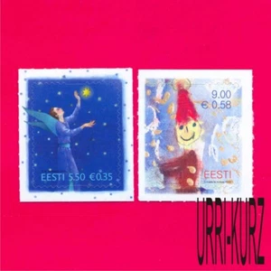ESTONIA 2010 Winter Holyday Cellebration Christmas 2v Sc655-656 Mi679-680 MNH - Picture 1 of 1