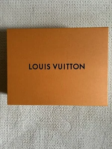 Louis Vuitton Orange Cardboard Storage Drawer Empty Box L 14" x W 11" x H 5.7" - Picture 1 of 6