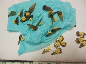 lot of 24 cheer megaphones over an inch Tac pins "vintage" - Picture 1 of 2