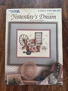 Paula Vaughan "Yesterday's Dream" Buch 3 Freizeit Kunst Kreuzstichkarte 449 OOP - Bild 1 von 4
