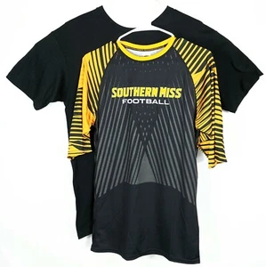 Kids Southern Miss Football Shirts Large Yellow 11 Compression - Picture 1 of 12