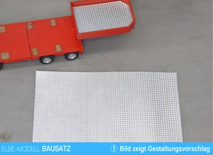 1:87 EM625 6x10cm 2er Tränen- / Riffelblech 0,15mm selbstklebend für Umbauten - Bild 1 von 3