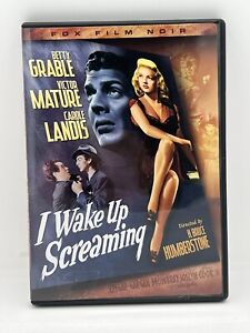 I Wake Up Screaming DVD 1942 Betty Grable, Victor Mature RARE OOP Film Noir