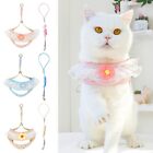 Cute Lace Pet Dog Cat Harness with Lead set Soft Collar Vest for Kittten Puppy