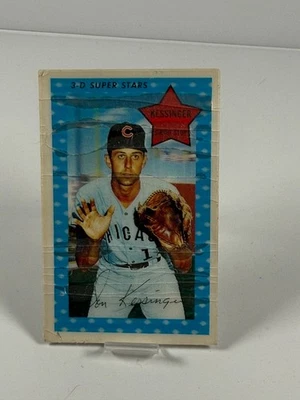 Kellogg's 1971 3-D Super Stars - Don Kessinger #9 1970 XOGRAPH Foto 1 de 2