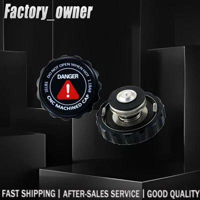 1.1 Bar Universal Aluminium Billet Radiator Cap CNC Precision Machined - image 1 of 4