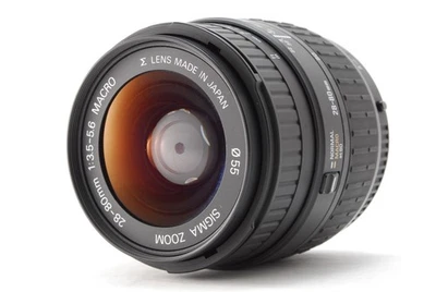 Read !! Free shipping !! [ Exc+5 ] SIGMA zoom 28-80mm f3.5-5.6 macro  From JAPAN - Image 1 of 4