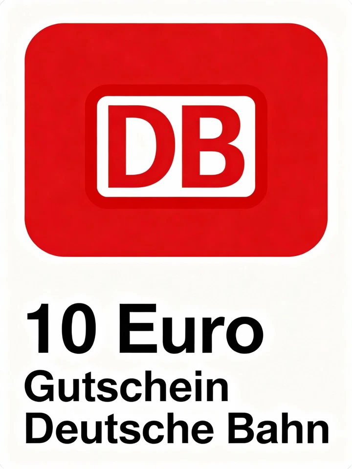 10 € DB-Gutschein - Deutsche Bahn - eCoupon einlösbar ab 29,99 € bis 15.12.2025 - Bild 1 von 1