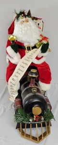 Valerie Parr Hill Santa Claus is Comin To Town Weihnachtsmann im Zug Deko RAR - Bild 1 von 24