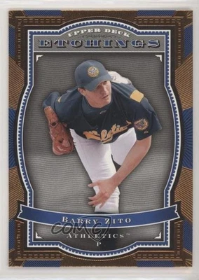 2004 Upper Deck Etchings Barry Zito #42 - Image 1 of 2