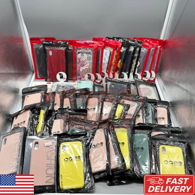 Wholesale 50 iPhone X/XS & XR Cases + ~15 Bonus | New | As Pictured L2 - Image 1 of 4