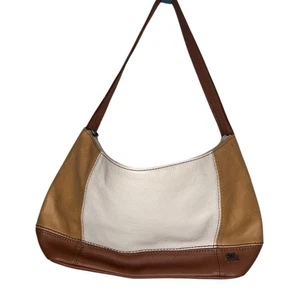 The Sak Leather Colorblock Hobo Bag Shoulder Bag Purse - Picture 1 of 15