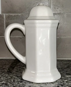 Pfaltzgraff Heritage weiß Gewürzstreuer mit Griff 6,25" Höhe **BITTE LESEN** USA - Bild 1 von 8