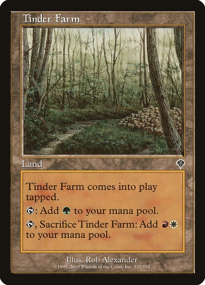 Magic the Gathering (mtg): INV: Tinder Farm  (x 4) - Image 1 of 1
