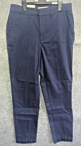 Pantalones chinos esenciales para mujer Levi's 27-29 azul marino - Imagen 1 de 18