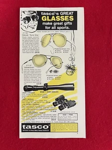 Tasco Hunting Glasses Vintage 1975 Print Ad- Advertisement Only - Picture 1 of 7