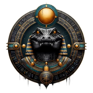 Calcomanía Sobek Antiguo Dios Egipcio del Nilo 3" Leyenda Egipto Mitología - Imagen 1 de 1