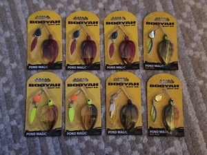 BOOYAH POND MAGIC 3/16oz SPINNERBAIT LOT 8 ( NEW ) - Picture 1 of 1