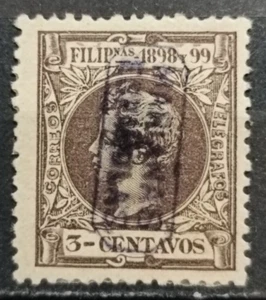 MARIANAS Islands Alfonso Xlll Scott# 2 * MLH 1899 - Picture 1 of 2
