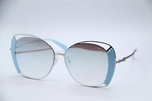 NEW ESCADA SESA47F COL.D02V SILVER BLUE GRADIENT AUTHENTIC SUNGLASSES 56-13 - Picture 1 of 4